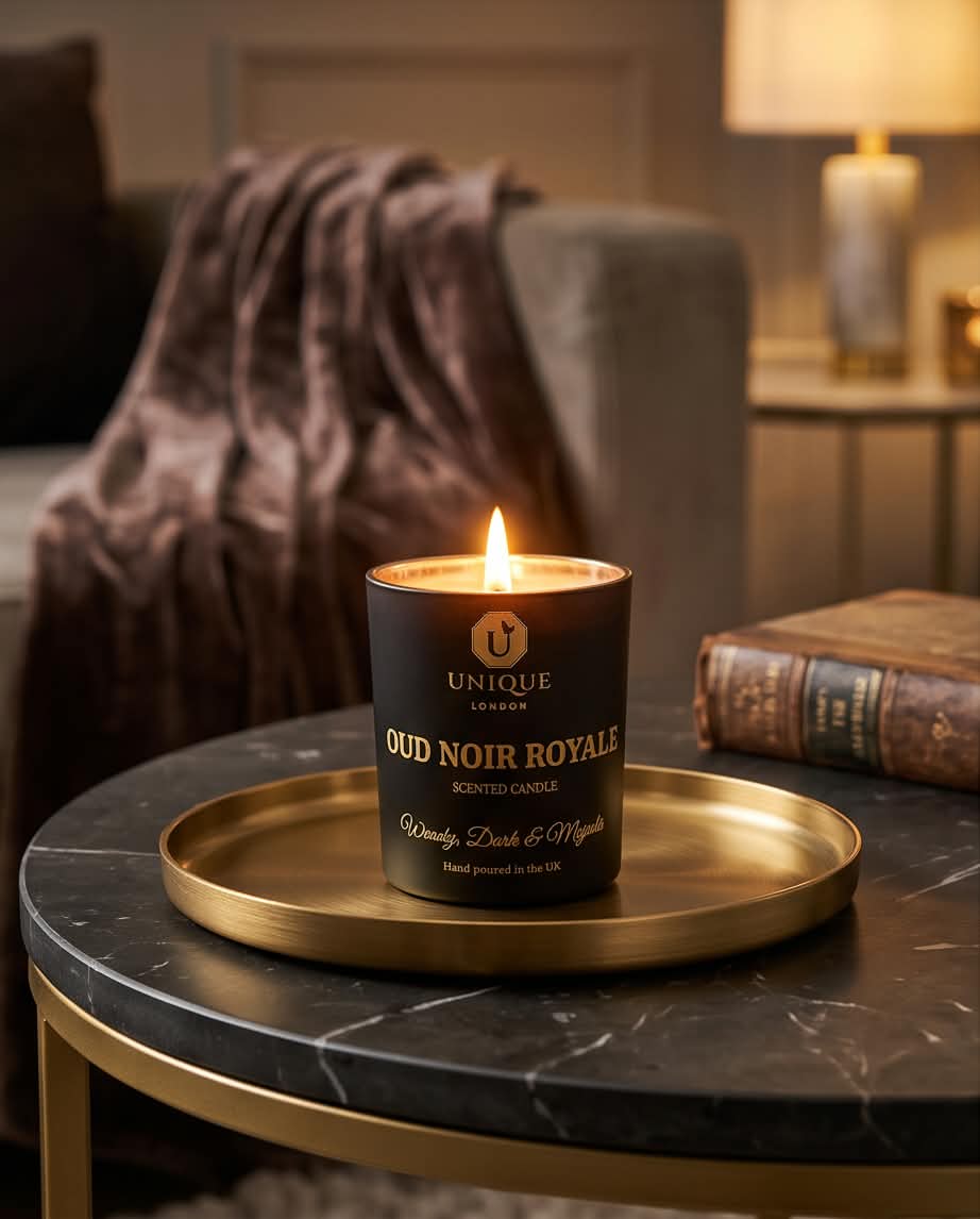 Oud Noir Royal Scented Candle