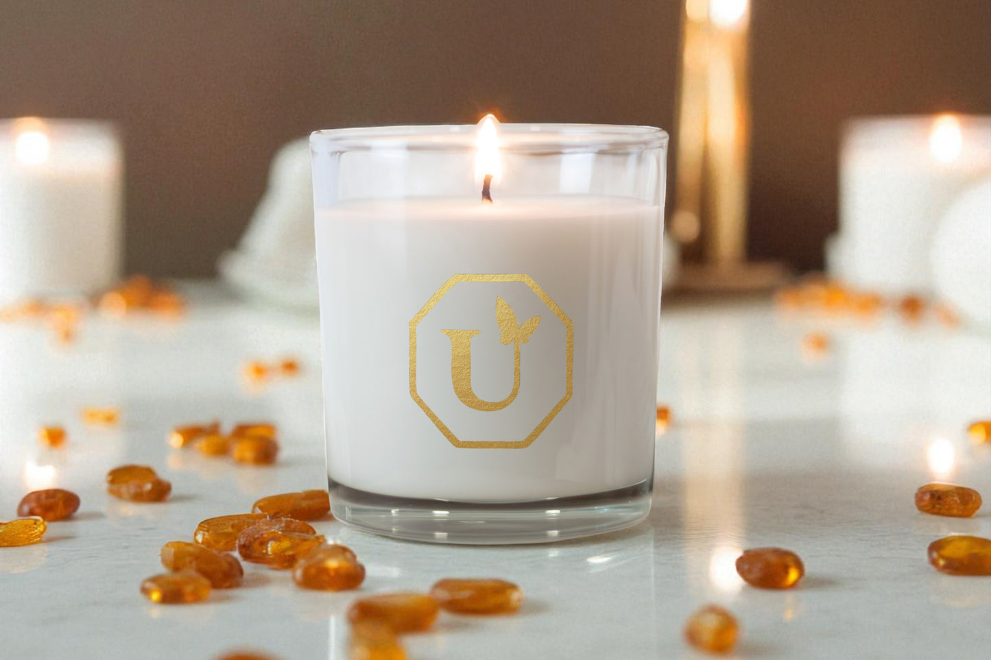 Large Sandalwood Candle