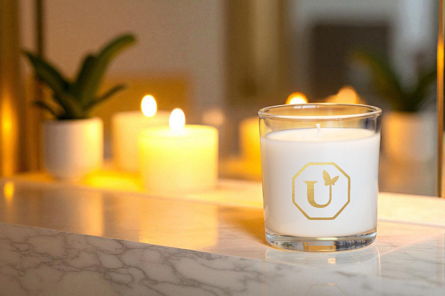Large Sandalwood Candle